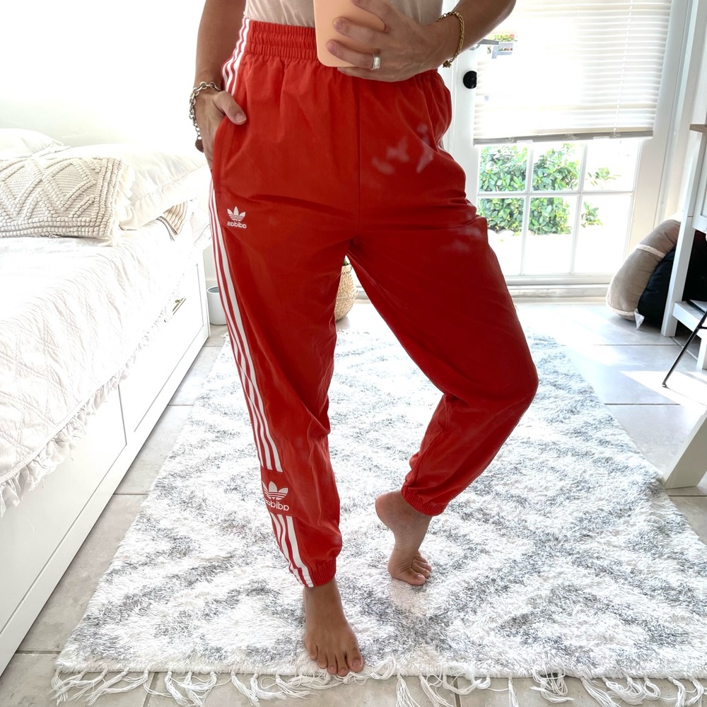 Adidas Track Pants | Never Used | Bright Orange